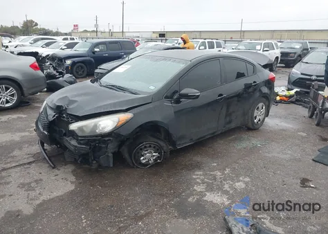 2015 Kia Forte Lx из США, поврежденный, VIN KNAFX4A66F5335479